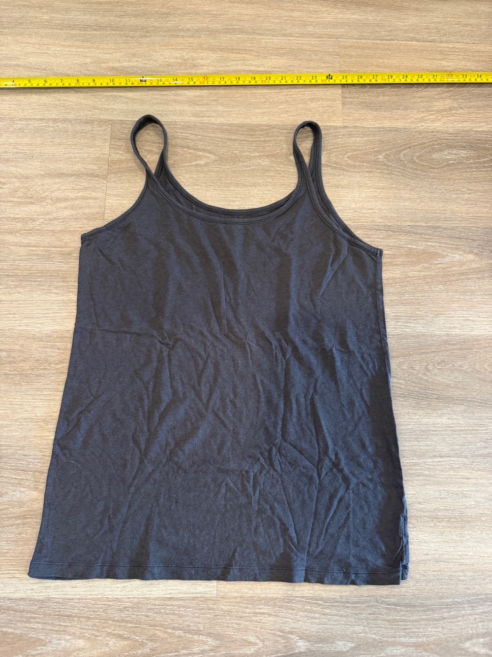 GAP Black Slim-Strap Tank Top